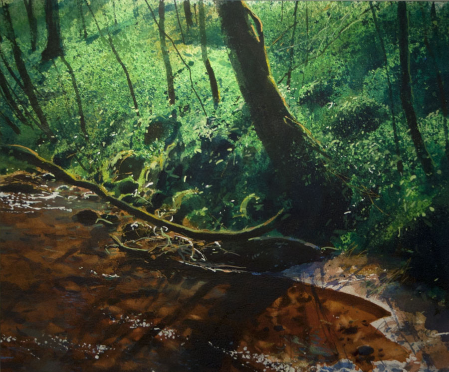 Richard Thorn Spring on the Riverbank